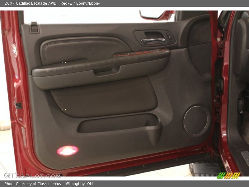 Red-E / Ebony/Ebony 2007 Cadillac Escalade AWD