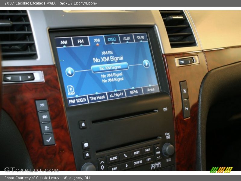 Red-E / Ebony/Ebony 2007 Cadillac Escalade AWD