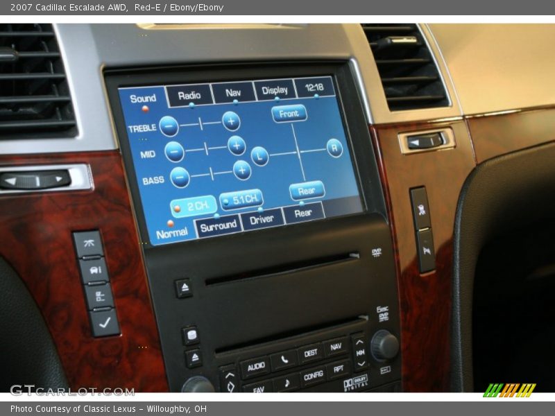 Red-E / Ebony/Ebony 2007 Cadillac Escalade AWD