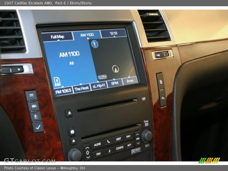 Red-E / Ebony/Ebony 2007 Cadillac Escalade AWD