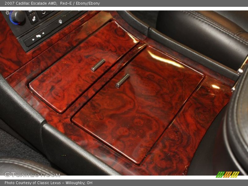 Red-E / Ebony/Ebony 2007 Cadillac Escalade AWD