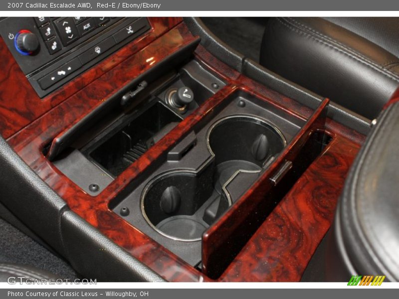 Red-E / Ebony/Ebony 2007 Cadillac Escalade AWD