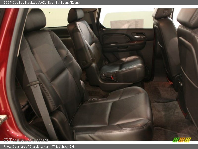 Rear Seat of 2007 Escalade AWD