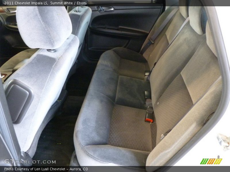 Summit White / Ebony 2011 Chevrolet Impala LS