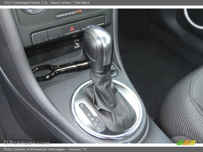 Saturn Yellow / Titan Black 2012 Volkswagen Beetle 2.5L