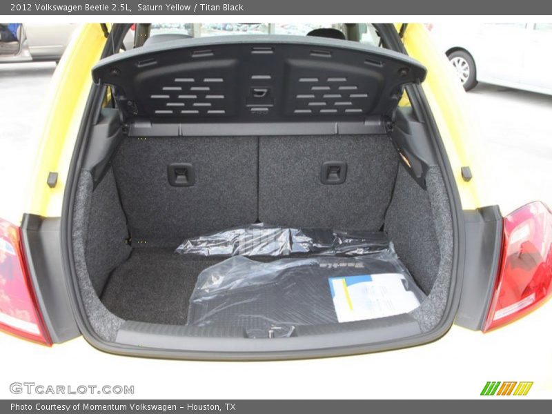 Saturn Yellow / Titan Black 2012 Volkswagen Beetle 2.5L