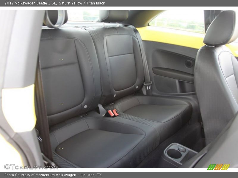 Saturn Yellow / Titan Black 2012 Volkswagen Beetle 2.5L