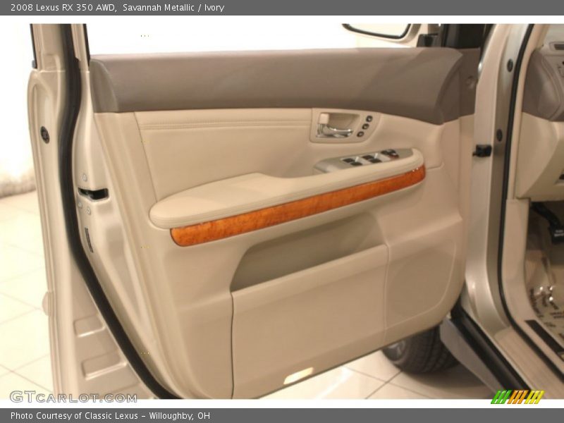 Savannah Metallic / Ivory 2008 Lexus RX 350 AWD