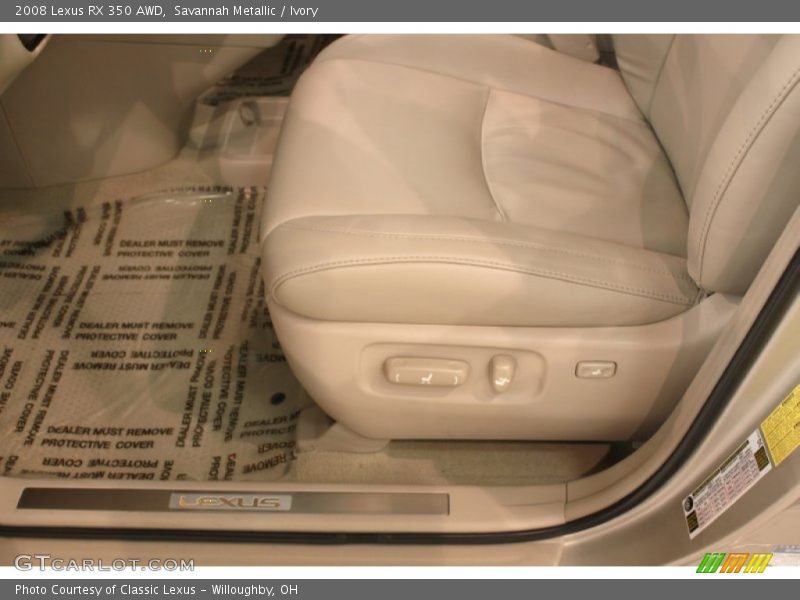 Savannah Metallic / Ivory 2008 Lexus RX 350 AWD