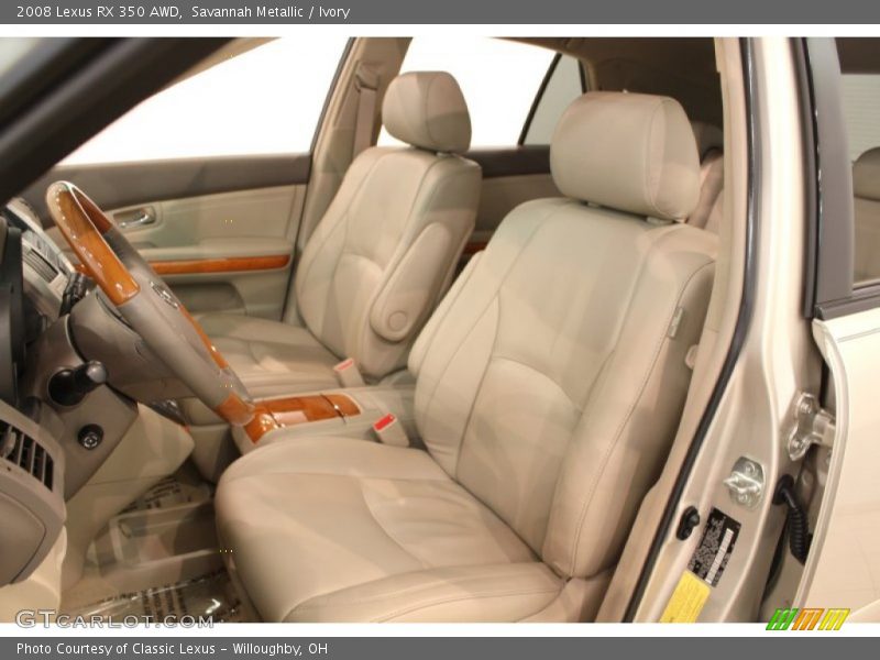 Savannah Metallic / Ivory 2008 Lexus RX 350 AWD