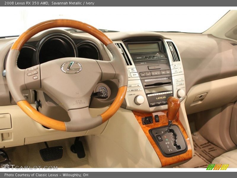 Savannah Metallic / Ivory 2008 Lexus RX 350 AWD