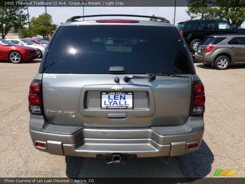 Graystone Metallic / Light Gray 2005 Chevrolet TrailBlazer LS 4x4