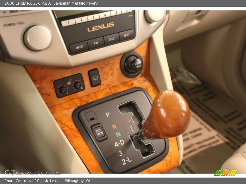 Savannah Metallic / Ivory 2008 Lexus RX 350 AWD