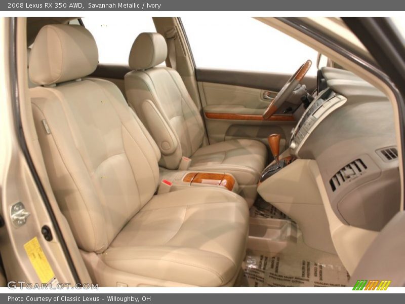 Savannah Metallic / Ivory 2008 Lexus RX 350 AWD