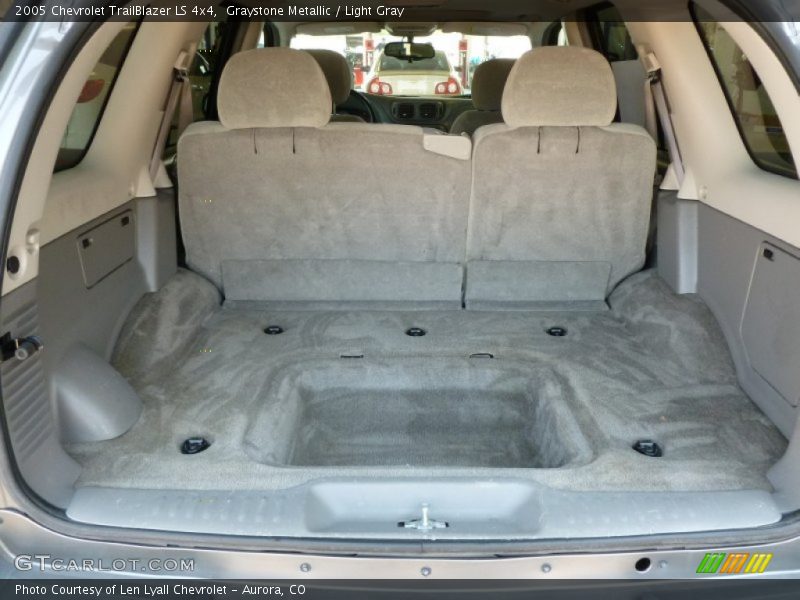 Graystone Metallic / Light Gray 2005 Chevrolet TrailBlazer LS 4x4
