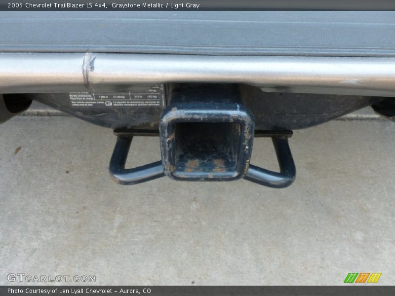 Graystone Metallic / Light Gray 2005 Chevrolet TrailBlazer LS 4x4
