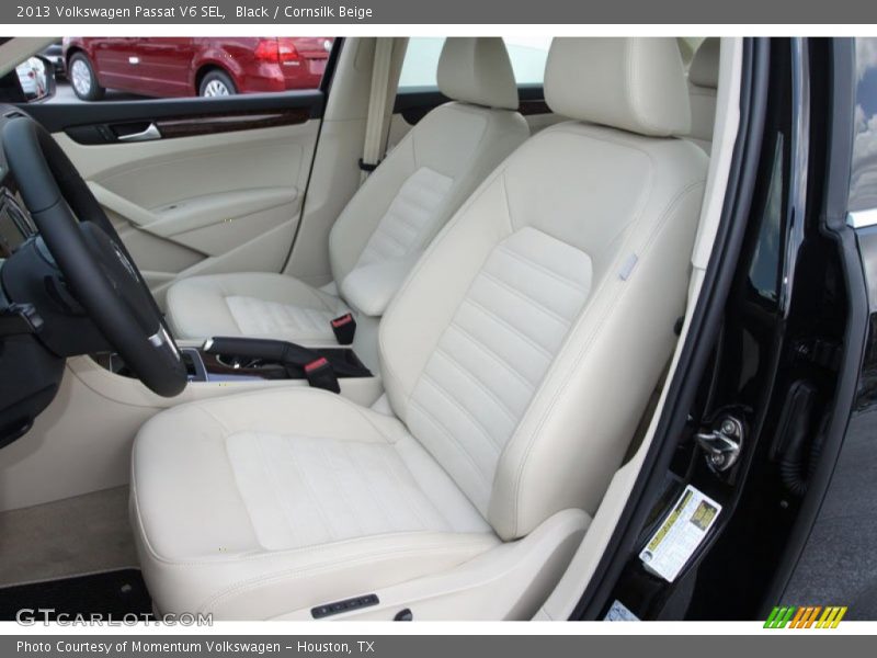 Front Seat of 2013 Passat V6 SEL