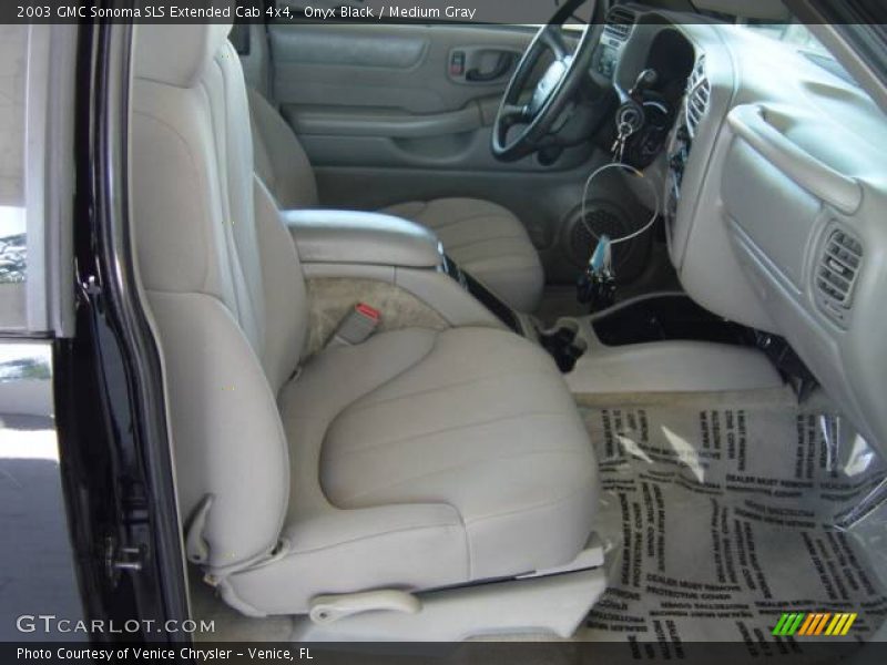 Onyx Black / Medium Gray 2003 GMC Sonoma SLS Extended Cab 4x4