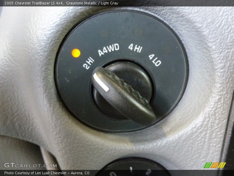 Graystone Metallic / Light Gray 2005 Chevrolet TrailBlazer LS 4x4