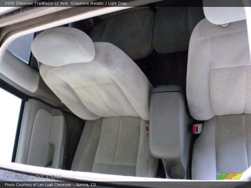 Graystone Metallic / Light Gray 2005 Chevrolet TrailBlazer LS 4x4