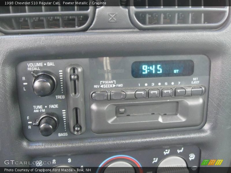 Pewter Metallic / Graphite 1998 Chevrolet S10 Regular Cab