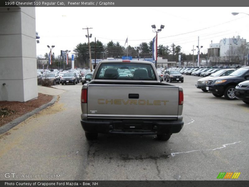 Pewter Metallic / Graphite 1998 Chevrolet S10 Regular Cab