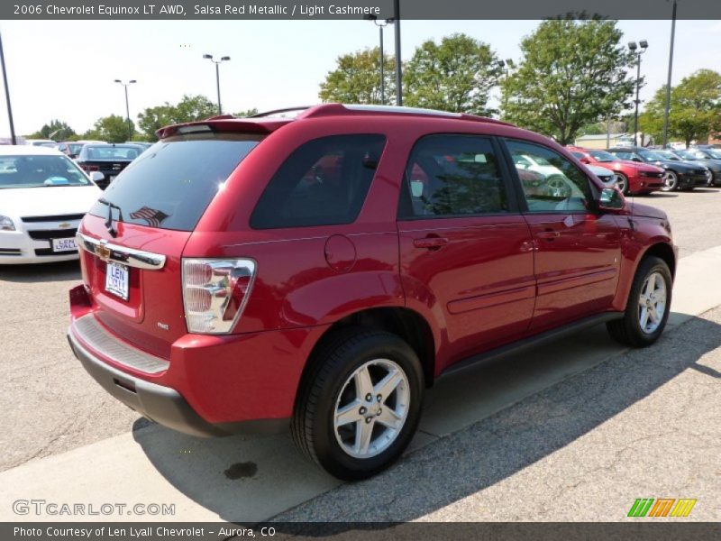 Salsa Red Metallic / Light Cashmere 2006 Chevrolet Equinox LT AWD