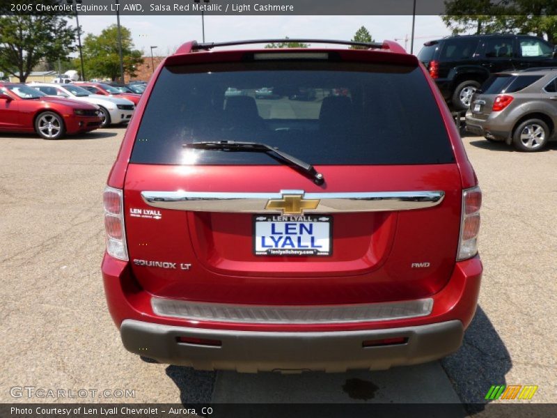 Salsa Red Metallic / Light Cashmere 2006 Chevrolet Equinox LT AWD