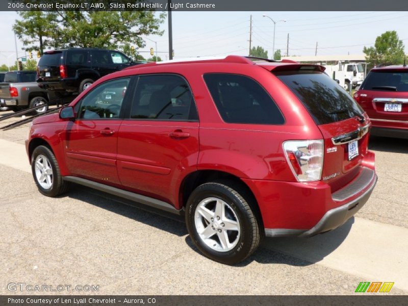 Salsa Red Metallic / Light Cashmere 2006 Chevrolet Equinox LT AWD
