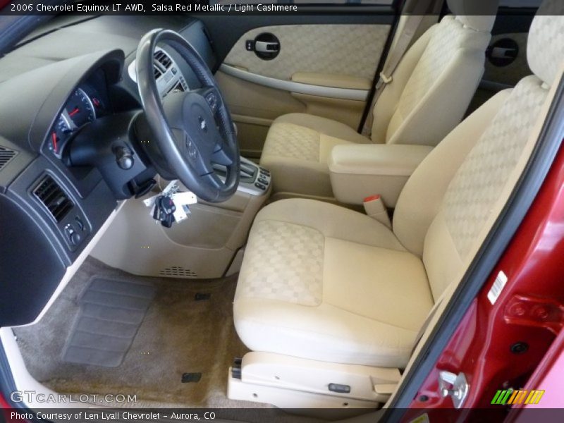 Salsa Red Metallic / Light Cashmere 2006 Chevrolet Equinox LT AWD