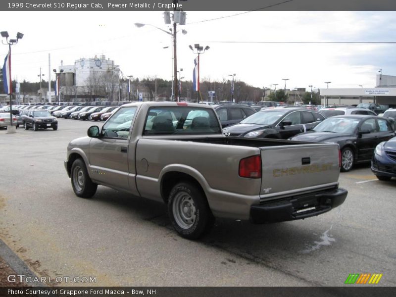 Pewter Metallic / Graphite 1998 Chevrolet S10 Regular Cab