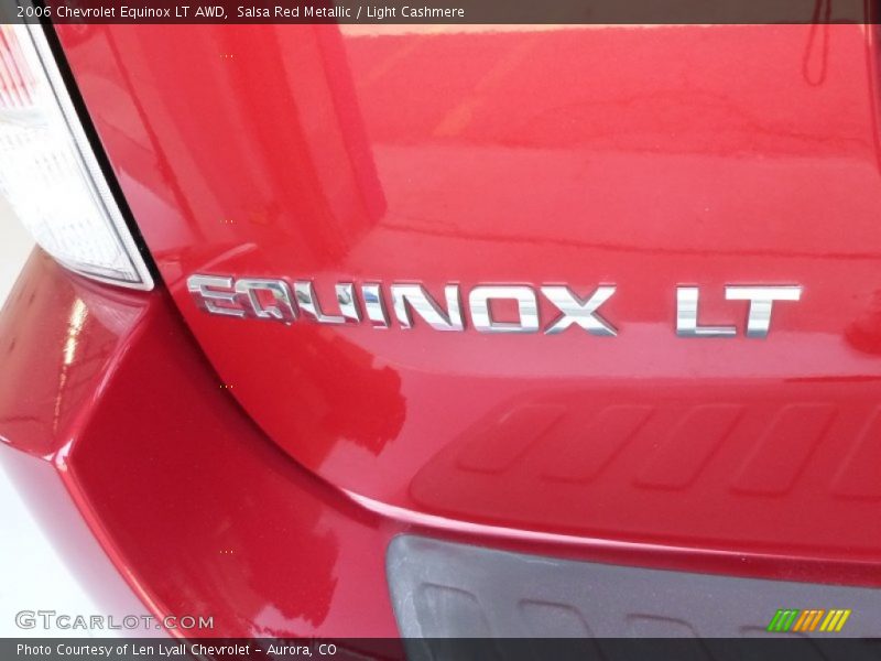 Salsa Red Metallic / Light Cashmere 2006 Chevrolet Equinox LT AWD