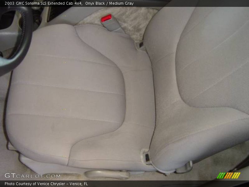 Onyx Black / Medium Gray 2003 GMC Sonoma SLS Extended Cab 4x4