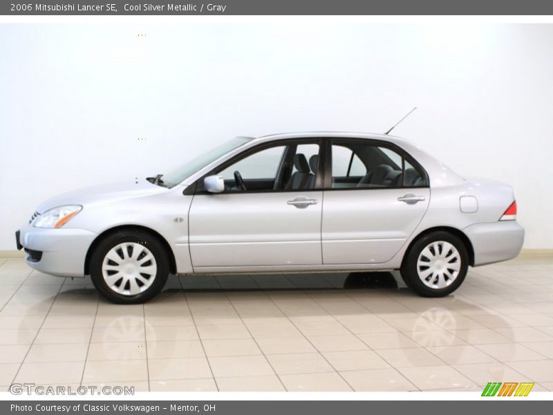 Cool Silver Metallic / Gray 2006 Mitsubishi Lancer SE