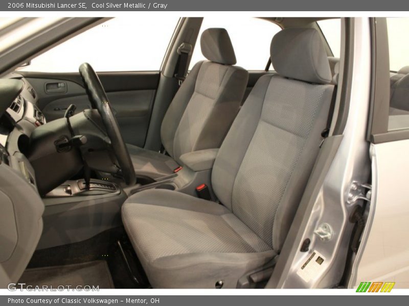 Cool Silver Metallic / Gray 2006 Mitsubishi Lancer SE