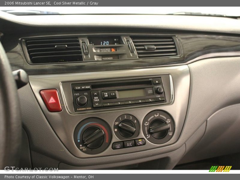 Cool Silver Metallic / Gray 2006 Mitsubishi Lancer SE