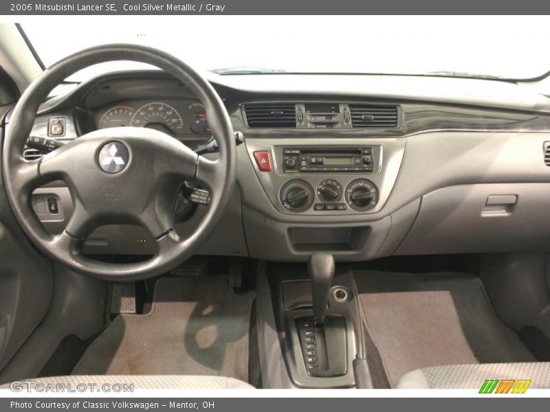 Cool Silver Metallic / Gray 2006 Mitsubishi Lancer SE