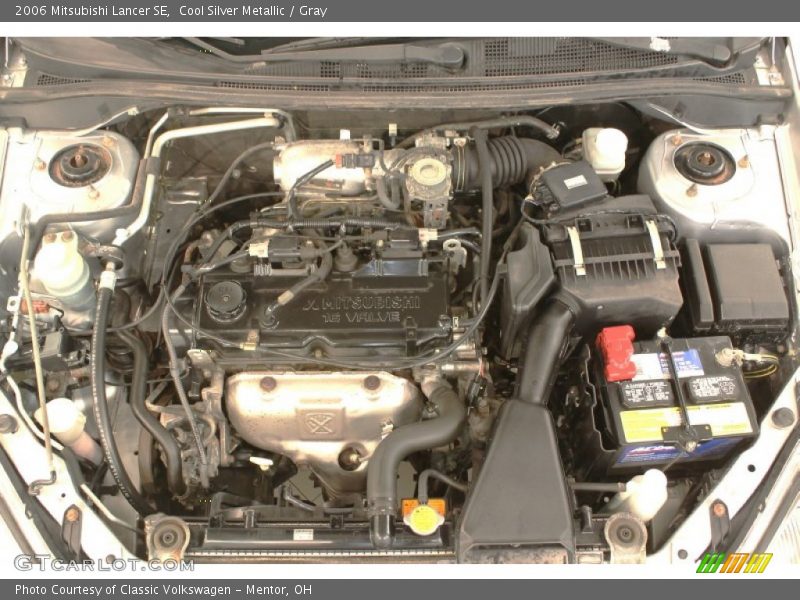Cool Silver Metallic / Gray 2006 Mitsubishi Lancer SE