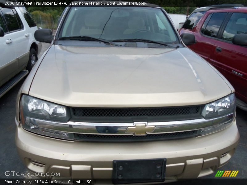 Sandstone Metallic / Light Cashmere/Ebony 2006 Chevrolet TrailBlazer LS 4x4