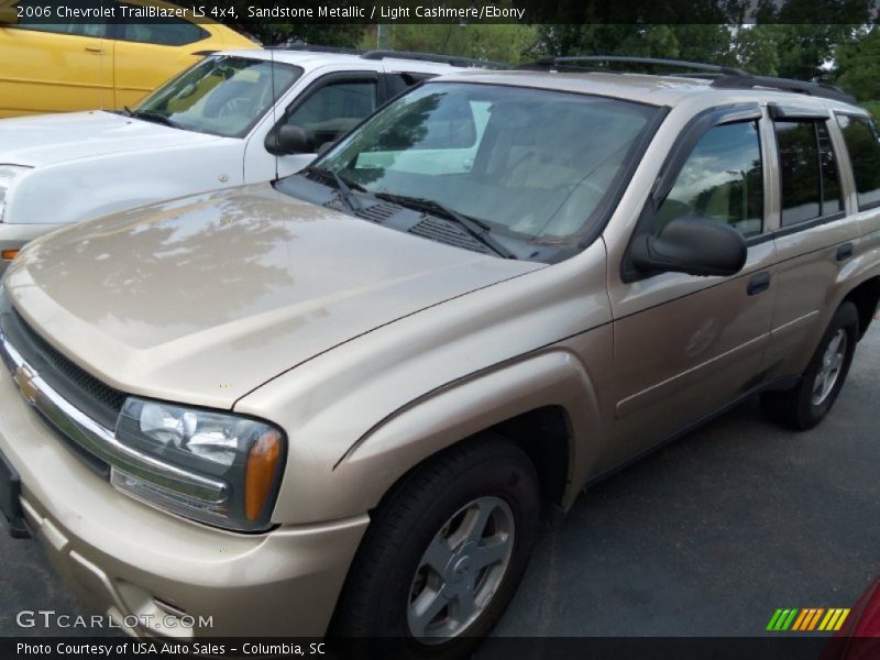 Sandstone Metallic / Light Cashmere/Ebony 2006 Chevrolet TrailBlazer LS 4x4