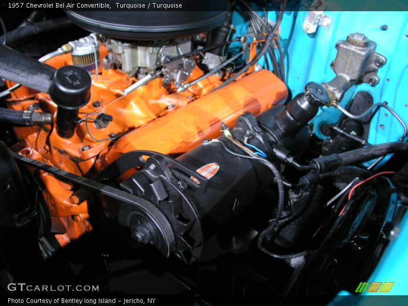 Turquoise / Turquoise 1957 Chevrolet Bel Air Convertible
