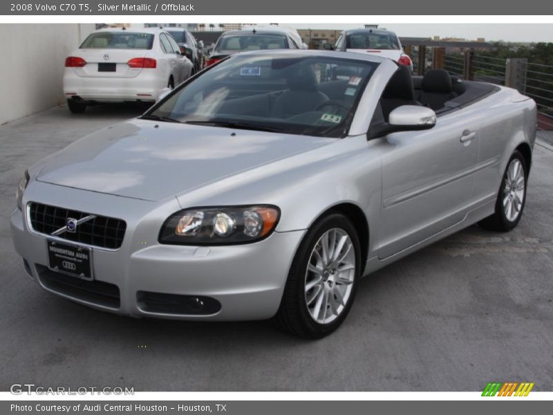 Silver Metallic / Offblack 2008 Volvo C70 T5
