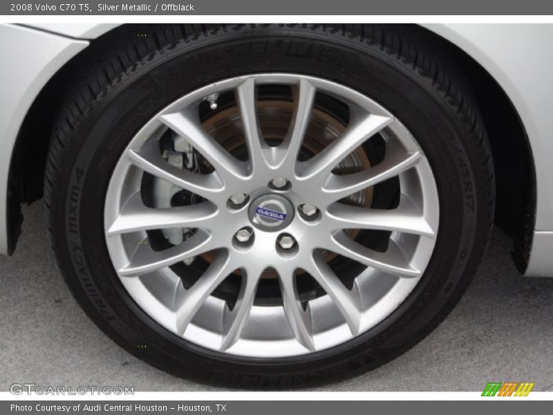 Silver Metallic / Offblack 2008 Volvo C70 T5