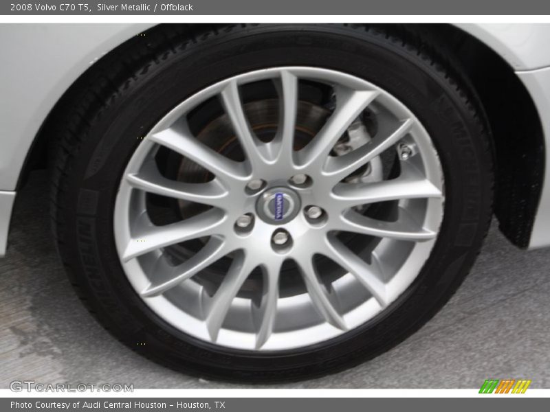 Silver Metallic / Offblack 2008 Volvo C70 T5