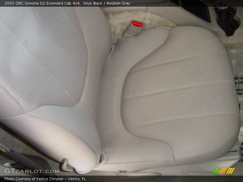 Onyx Black / Medium Gray 2003 GMC Sonoma SLS Extended Cab 4x4