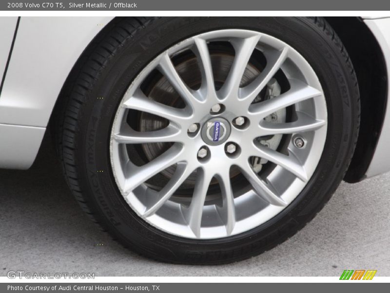 Silver Metallic / Offblack 2008 Volvo C70 T5