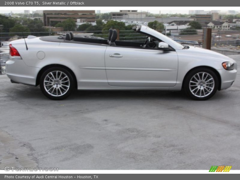 Silver Metallic / Offblack 2008 Volvo C70 T5
