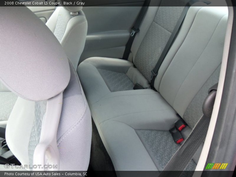 Black / Gray 2008 Chevrolet Cobalt LS Coupe