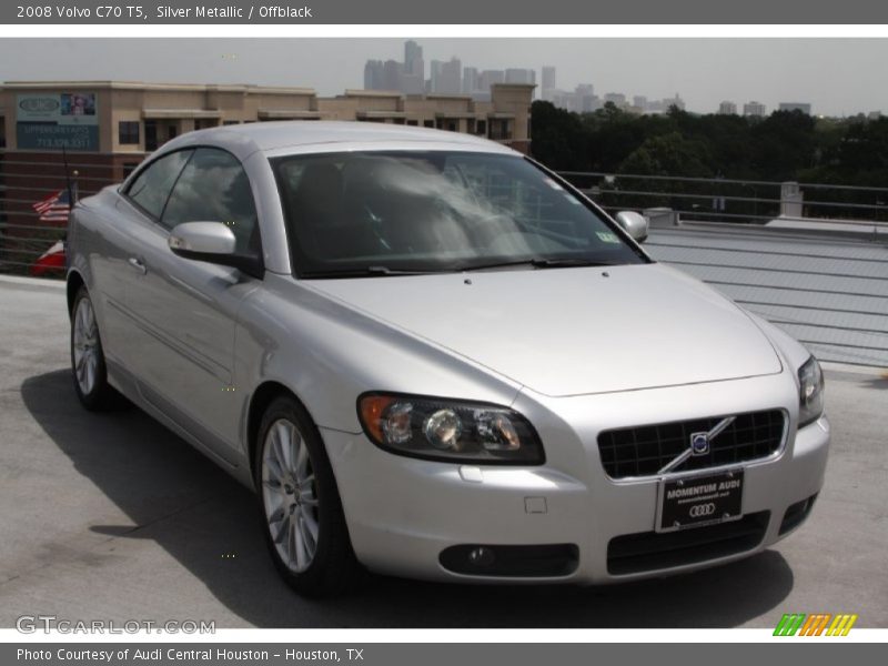 Silver Metallic / Offblack 2008 Volvo C70 T5