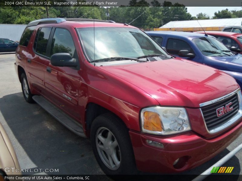 Magnetic Red Metallic / Dark Pewter 2004 GMC Envoy XUV SLE